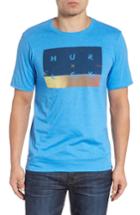 Men's Hurley Breaking Set Graphic T-shirt - Blue