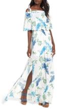 Women's Show Me Your Mumu Nicola Ruffle Maxi Dress - Blue