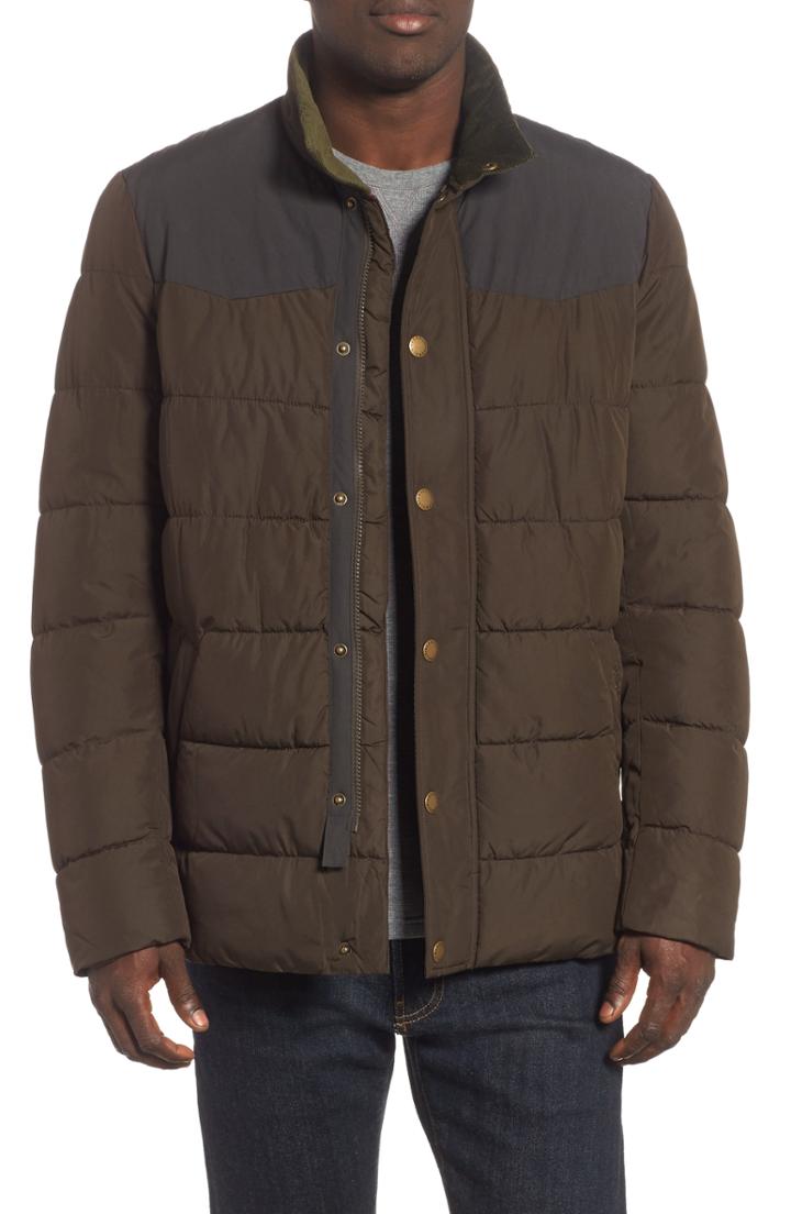 Men's Barbour Stevenson Quilted Jacket - Green