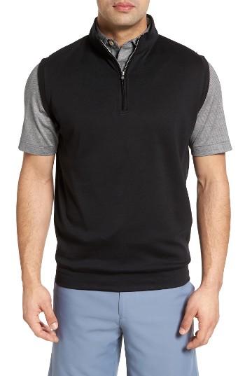 Men's Peter Millar Quarter Zip Vest