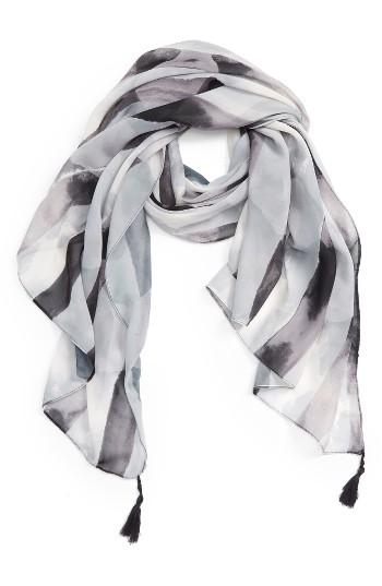 Women's Nordstrom Kaleidoscope Stripe Pareo, Size - Grey