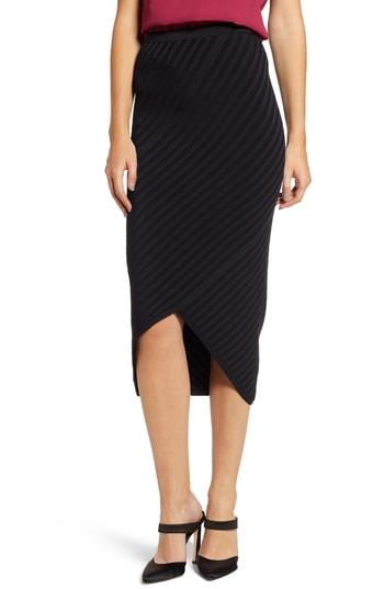 Women's Chelsea28 Body-con Sweater Skirt, Size - Black