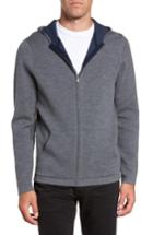 Men's Gant G1 Double-knit Hoodie - Grey