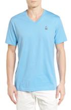 Men's Psycho Bunny V-neck T-shirt (xxl) - Blue