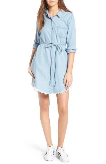 Women's Dl1961 Prince & Mott Chambray Shirtdress