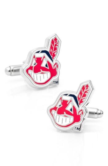 Men's Cufflinks, Inc. Cleveland Indians Cuff Links