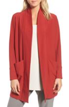 Women's Eileen Fisher Kimono Jacket, Size - Red
