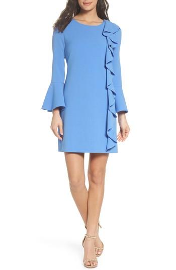 Women's Chelsea28 Ruffle Shift Dress - Blue