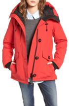 Women's Canada Goose 'rideau' Slim Fit Down Parka (14-16) - Red