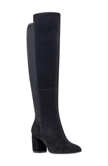 Women's Nine West Kerianna Knee High Boot M - Black