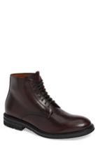 Men's Aquatalia Renzo Weatherproof Plain Toe Boot M - Red