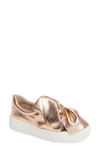 Women's Jslides 'annabelle' Platform Sneaker M - Metallic