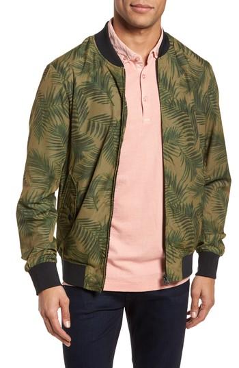 Men's Scotch & Soda Bomber Jacket - Green