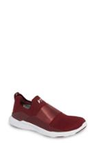 Women's Apl Techloom Bliss Knit Running Shoe .5 B - Burgundy