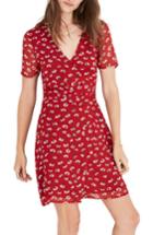 Women's Madewell Floral Faux Wrap Dress