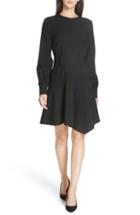 Women's Ml Monique Lhuillier Mesh Inset Ball Gown