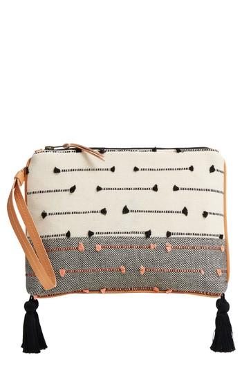 Mercado Global Carolina Clutch - Beige