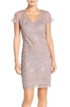 Women's Js Collections Embellished Soutache Sheath Dress