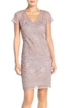 Women's Js Collections Embellished Soutache Sheath Dress