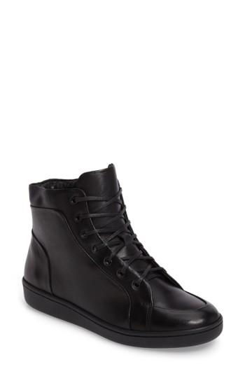 Women's Kenneth Cole New York Molly High Top Sneaker .5 M - Black