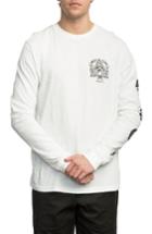 Men's Rvca Prigus Sport Team T-shirt, Size - White