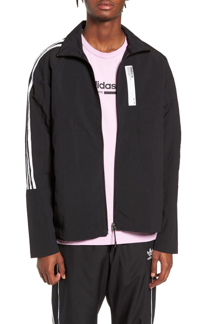 Men's Adidas Originals Nmd Track Jacket - Black