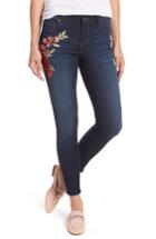 Women's Kut From The Kloth Connie Embroidered Skinny Ankle Jeans