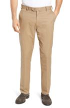 Men's Peter Millar Soft Touch Twill Trousers - Brown