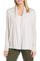 Women's Nordstrom Signature Cashmere Blend Cardigan - Beige