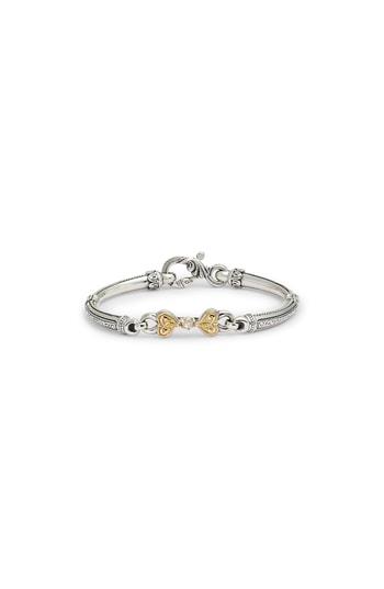 Women's Konstantino Hermione Silver & Gold Bracelet With Diamond