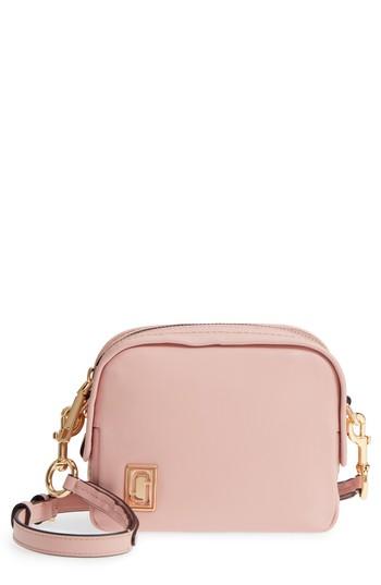 Marc Jacobs The Mini Squeeze Leather Crossbody Bag - Pink