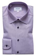 Men's Eton Contemporary Fit Solid Dress Shirt .75 - Purple