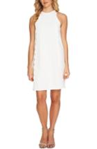 Women's Cece Scalloped Shift Dress - Ivory