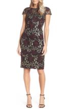 Women's Adrianna Papell Sequin Embroidered Cocktail Dress