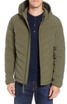 Men's Marc New York Delavan Down Hooded Jacket, Size - Green
