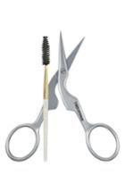 Tweezerman Brow Shaping Scissors & Brush, Size - No Color