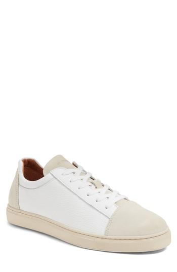 Men's Selected Homme David Cap Toe Sneaker .5us / 40eu - White