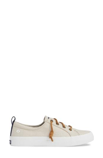 Women's Sperry Crest Vibe Sneaker M - Beige