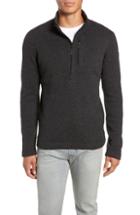 Men's Smartwool Hudson Trail Regular Fit Fleece Half-zip Sweater - Grey