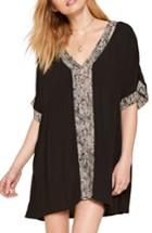 Women's Amuse Society Moe Shift Dress - Black