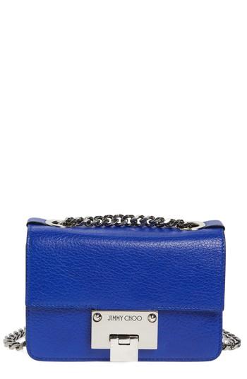 Jimmy Choo Mini Rebel Leather Crossbody Bag - Brown