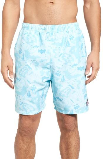 Men's Vineyard Vines Island Map Bungalow Board Shorts