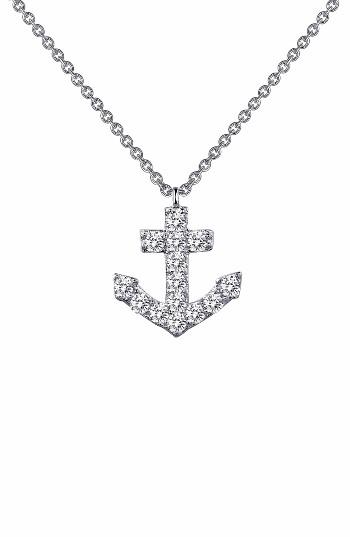 Women's Lafonn Anchor Simulated Diamond Pendant Necklace