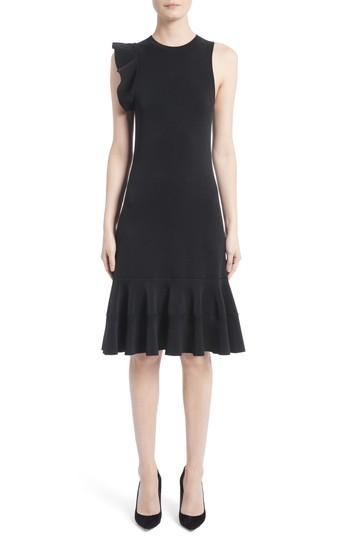 Women's Proenza Schouler One-shoulder Ruffle Dress - Black