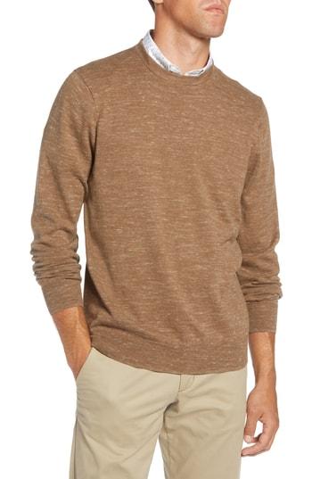 Men's 1901 Regular Fit Crewneck Sweater - Beige
