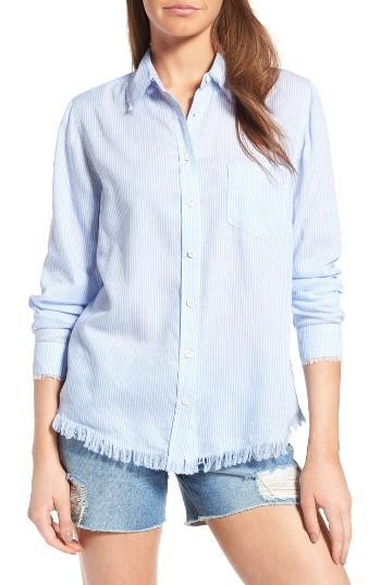 Women's Dl1961 Mercer & Spring Frayed Shirt