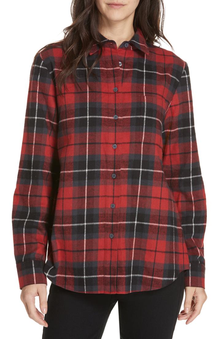 Women's Jenni Kayne Plaid Shirt - Red