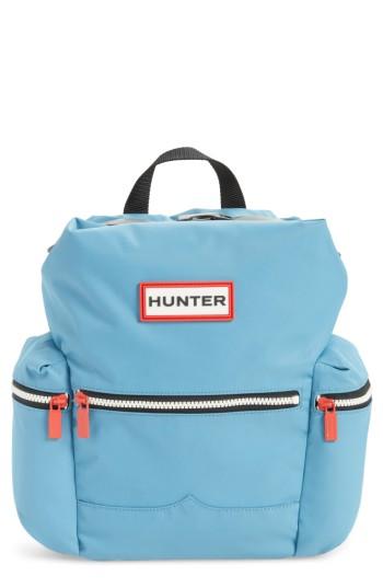 Hunter Original Mini Top Clip Nylon Backpack - Blue