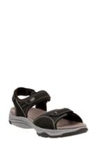 Women's Clarks Wave Grip Sandal W - Black