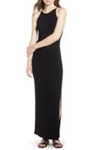 Women's Soprano Ribbed Maxi Dress - Black